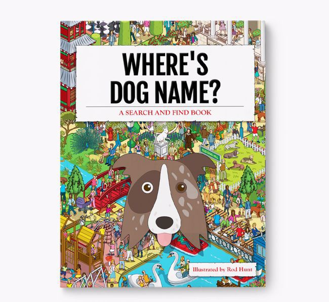 Personalized Where's {dogsName} Book